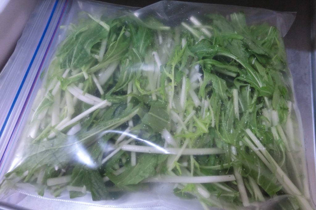 冷凍 水菜 ［水菜の冷蔵＆冷凍保存］食感を約2倍長持ちさせる保存のコツ