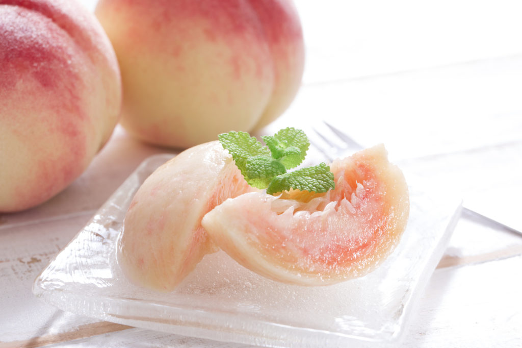 桃を冷凍して保存するメリット
