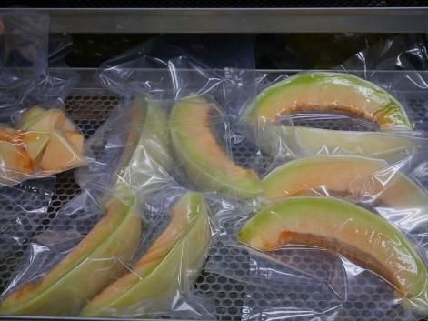 果物の急速冷凍