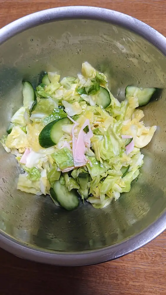 きゅうりとキャベツで和風マリネ