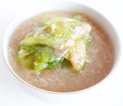 カンタン!美味しい!冷凍レタスとツナのあんかけ