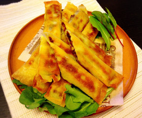 Curry remake stick spring roll & cheese