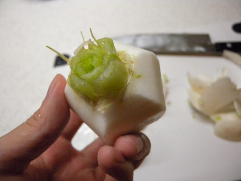 peel a turnip