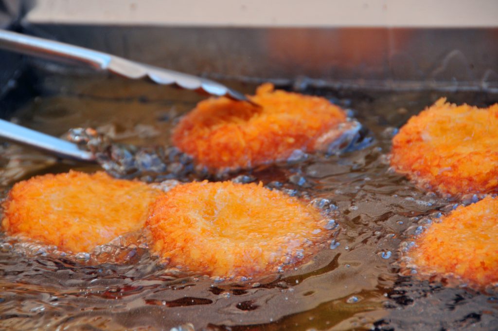 How to fry croquettes