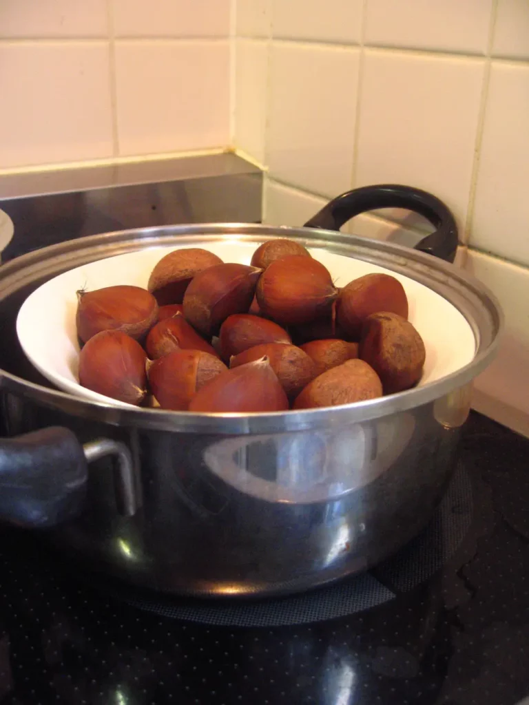 Wipe to preserve chestnuts