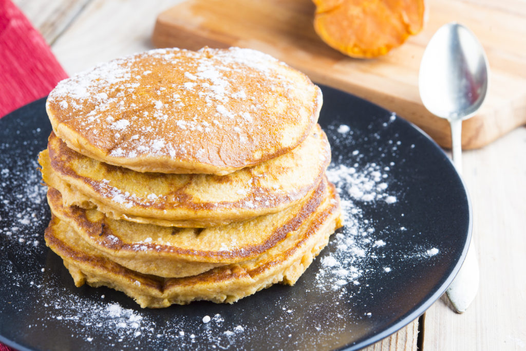 Nutritious sweets! fluffy pancakes