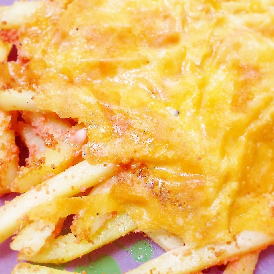 Grilled Mentai Potato and Cheese