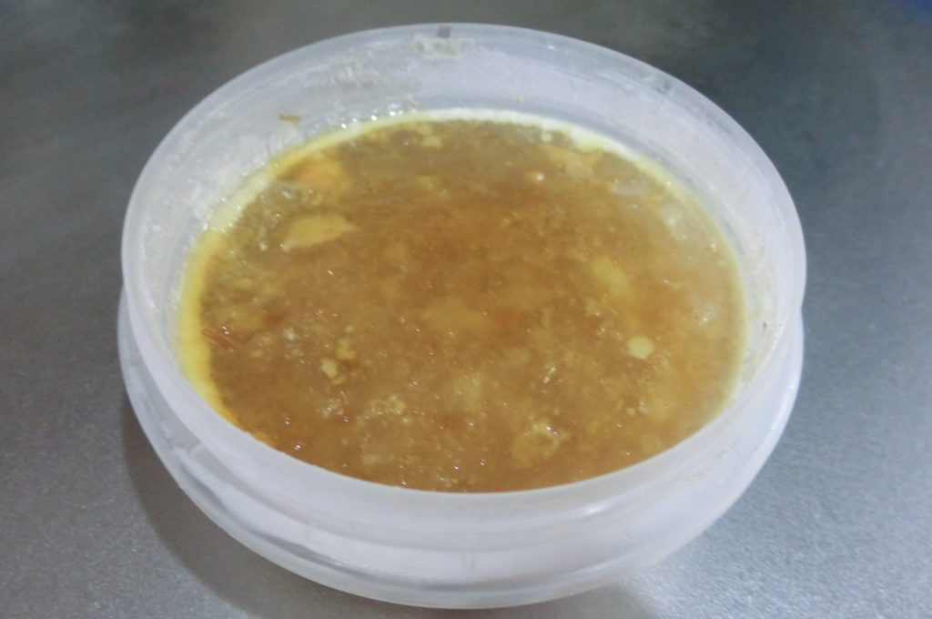 frozen miso soup