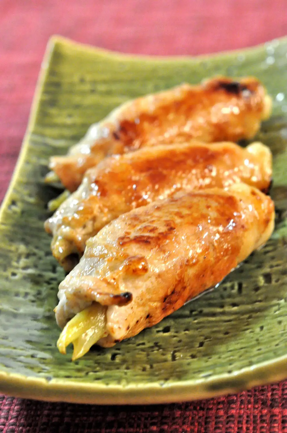 Use frozen ginger as a main dish! Meat wrapped ginger
