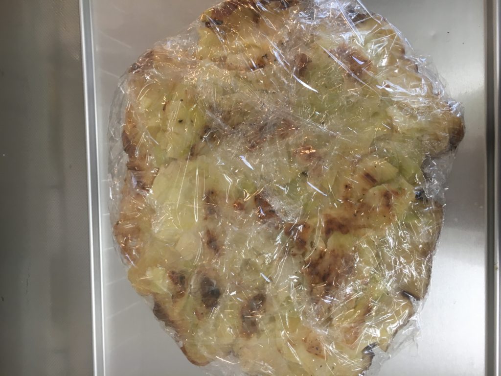 How to freeze okonomiyaki