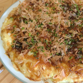 Okonomiyaki with tofu