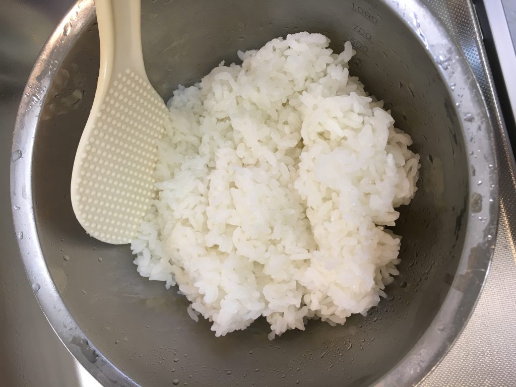 How to freeze rice balls