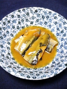 pacific saury boiled in miso