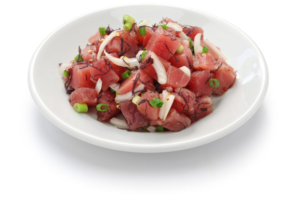 Japanese style marinated tuna