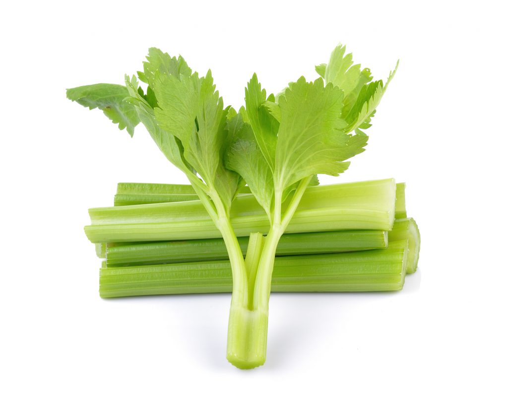 Freezing celery