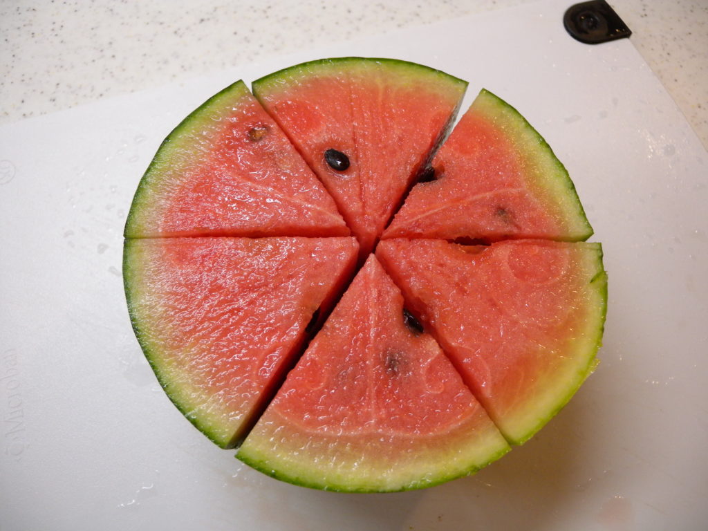 How to remove watermelon seeds