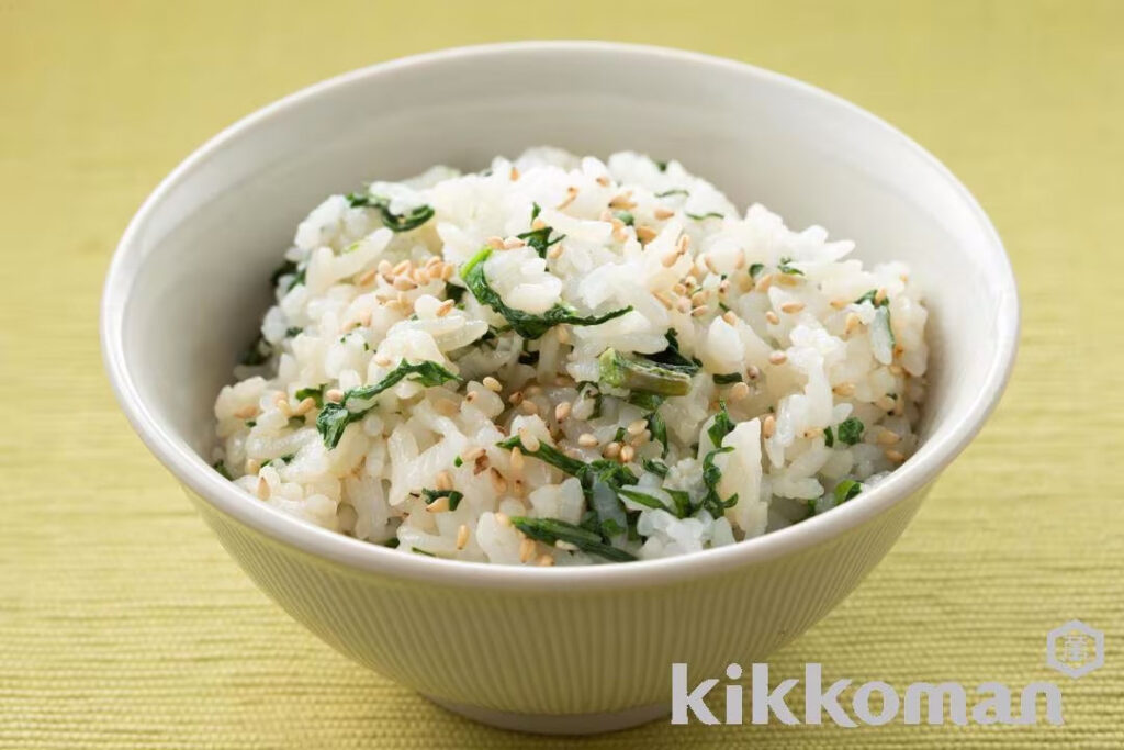 Mixed rice with recommended recipes