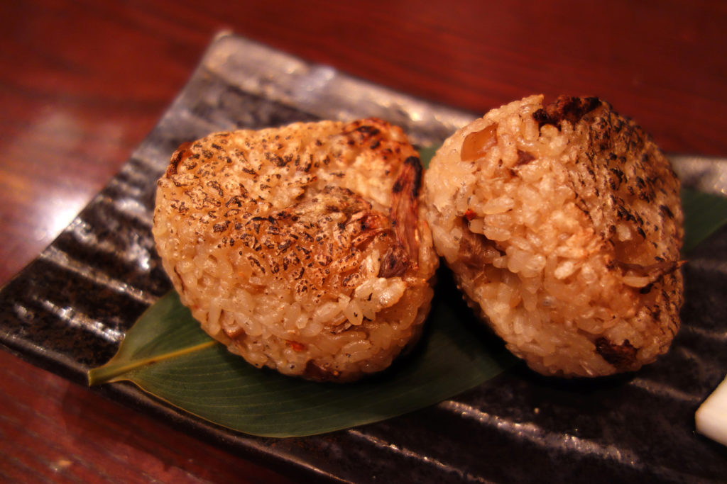 Frozen cooked rice is delicious! Nutritious grilled rice balls