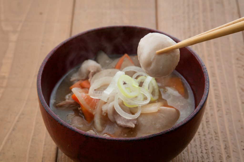 Quick and easy! Hokuumami pork soup