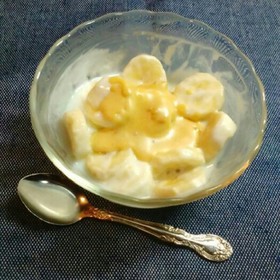 easy banana yogurt