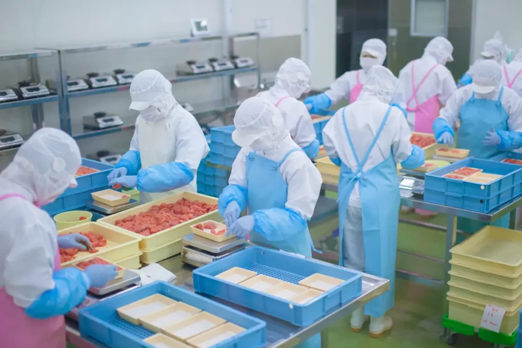 Improving the efficiency of food manufacturing and processing operations