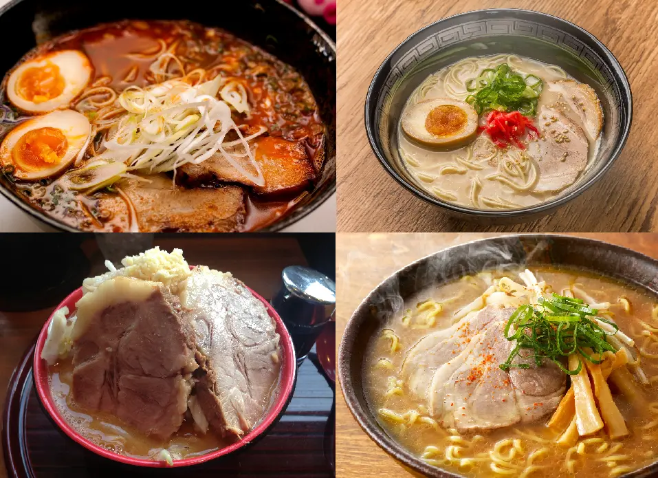 様々なラーメン"